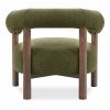 Cielo Armchair, Moss Green Boucle