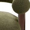 Cielo Armchair, Moss Green Boucle
