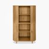 Colima Bookcase, Oak