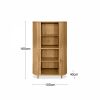 Colima Bookcase, Oak