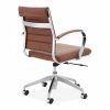 Deluxe Low Back Office Chair, Vintage Tan