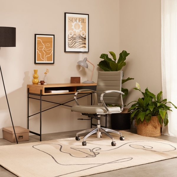 Deluxe Low BackOffice Chair, White