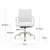 Deluxe Low BackOffice Chair, White