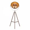 Denver Metal Floor Lamp, Copper