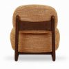 Didsbury Accent Chair, Speckled Honey Sustainable Boucle