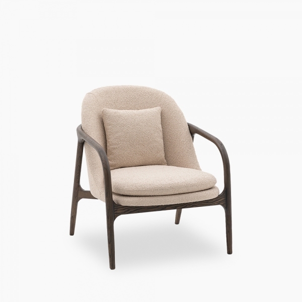 Dollis Armchair, Taupe Boucle