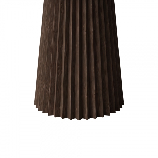 Eliza 4 Seat Round Dining Table, Walnut