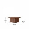 Emery Set of 2 Coffee Tables, Walnut