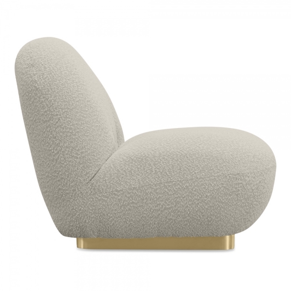 Erin Armchair, Speckled Stone Sustainable Boucle