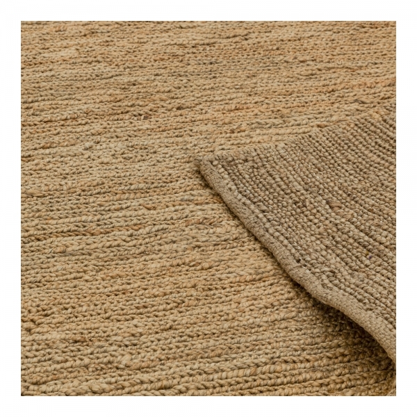 Etta Hand Woven Jute Rug, Natural