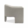 Findlay Accent Armchair, Speckled Stone Sustainable Boucle