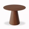 Finnley 4 Seat Round Dining Table, Walnut