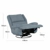 Freddy Electric Recliner Chair, Marine Blue