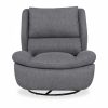 Freddy Electric Recliner Chair, Mottled Grey