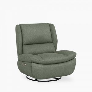 Freddy Electric Recliner Chair, Sage Green