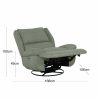 Freddy Electric Recliner Chair, Sage Green