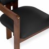 Hallie Carver Dining Chair, Noir Black
