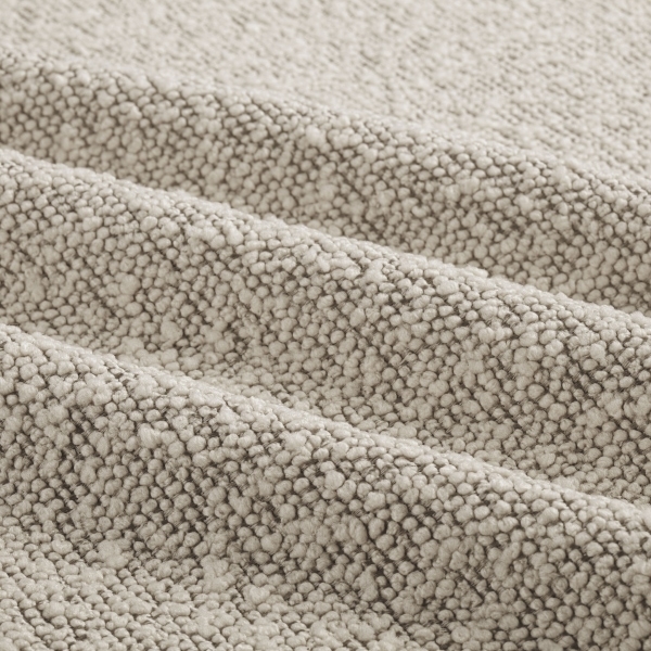 Halston Bar Stool, Speckled Stone Sustainable Boucle