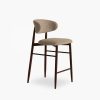 Halston Kitchen Stool, Latte Sustainable Fabric
