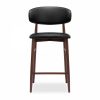 Halston Kitchen Stool, Vintage Black