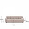 Hattie 3 Seater Sofa, Cool Cream