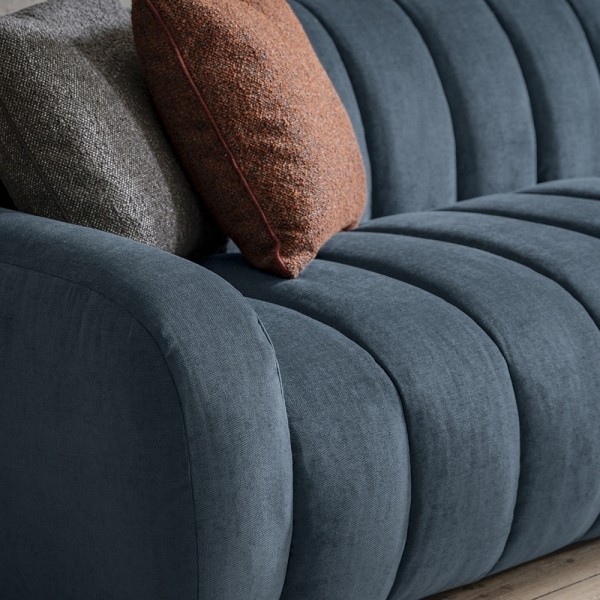 Hattie 3 Seater Sofa, Dusk Blue