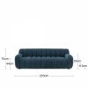 Hattie 3 Seater Sofa, Dusk Blue