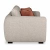 Hayden 2 Seater Sofa, Cream Chenille