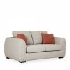 Hayden 2 Seater Sofa, Cream Chenille