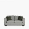 Hayden 2 Seater Sofa, Grey Chenille