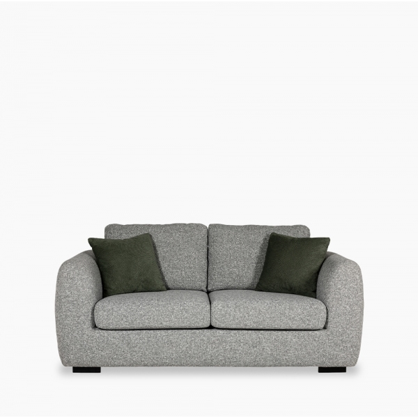Hayden 2 Seater Sofa, Grey Chenille