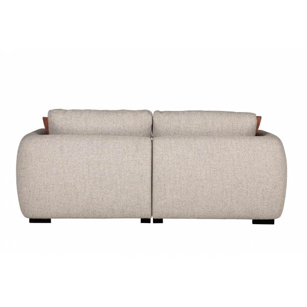 Hayden 4 Seater Sofa, Cream Chenille