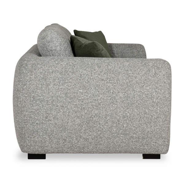 Hayden 4 Seater Sofa, Grey Chenille