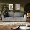 Hayden 4 Seater Sofa, Grey Chenille