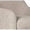 Hayden Swivel Armchair, Cream Chenille