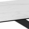 Heaven 8 Seat Dining Table, White Ceramic
