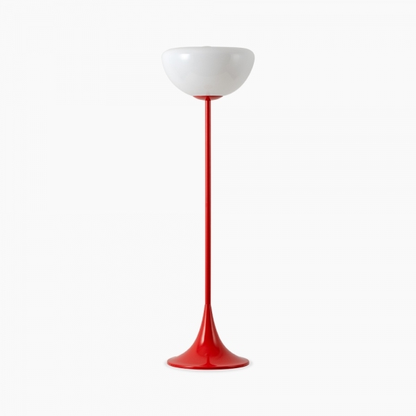 houseof Bowl Floor Lamp, Jam Red