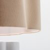 houseof Flower Ceramic Table Lamp, Natural Linen