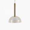 houseof Glass Dome Ceiling Light, Brass