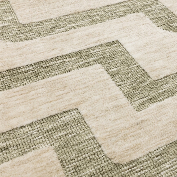 Jarret Rug, Cream & Green