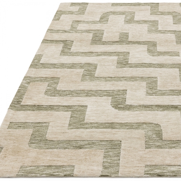 Jarret Rug, Cream & Green