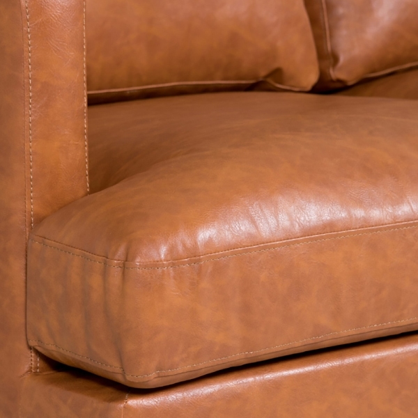 Jasper 3 Seater Sofa, Tan