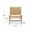 Jensen Accent Chair, Natural