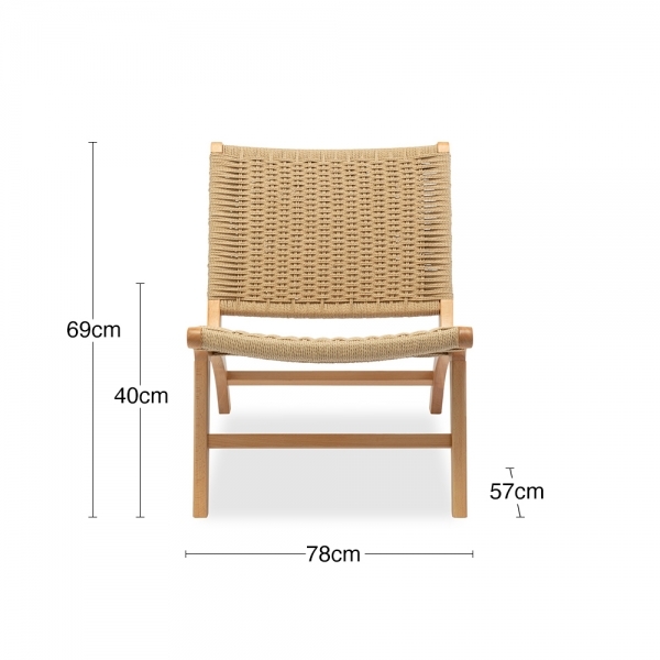Jensen Accent Chair, Natural
