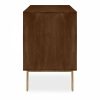 Jude Sideboard, Dark Mango Wood & Brass