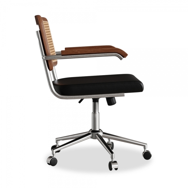 Kenton Office Chair, Vintage Black