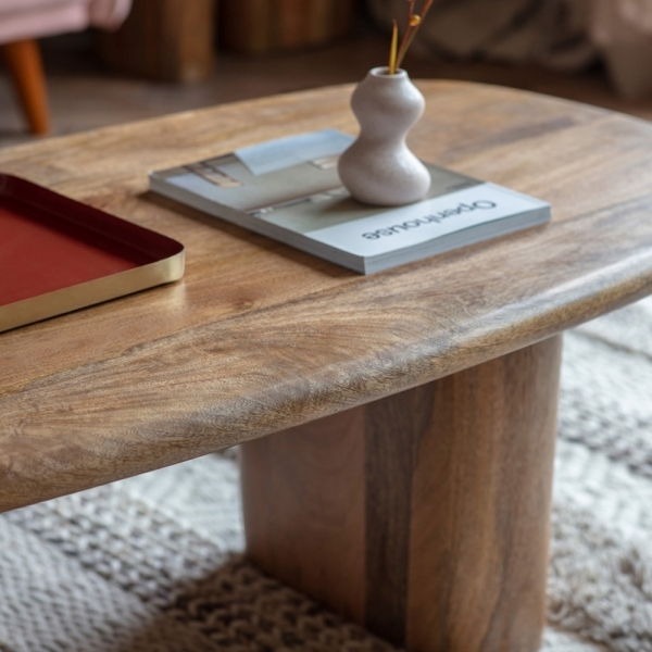 Ledbury Coffee Table, Mango Wood