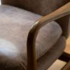Lisbet Armchair, Brown Leather