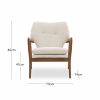 Lisbet Armchair, Natural Boucle