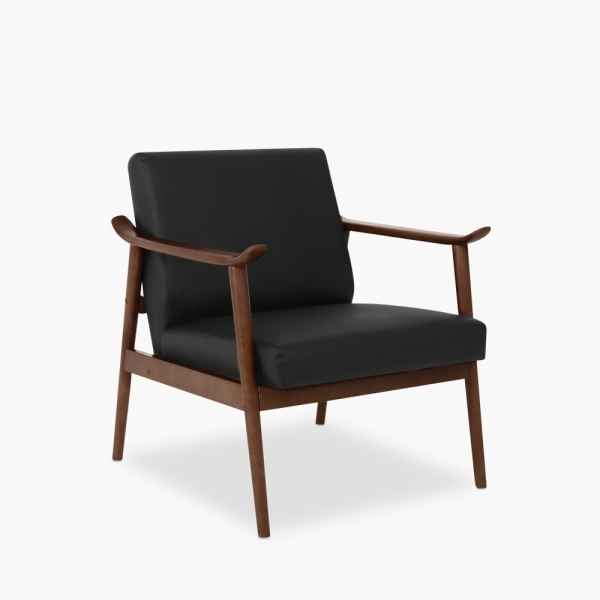 Lola Accent Chair, Noir Black